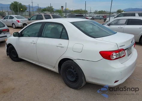 2011 Toyota Corolla Le from USA, damaged, VIN 2T1BU4EE2BC582801